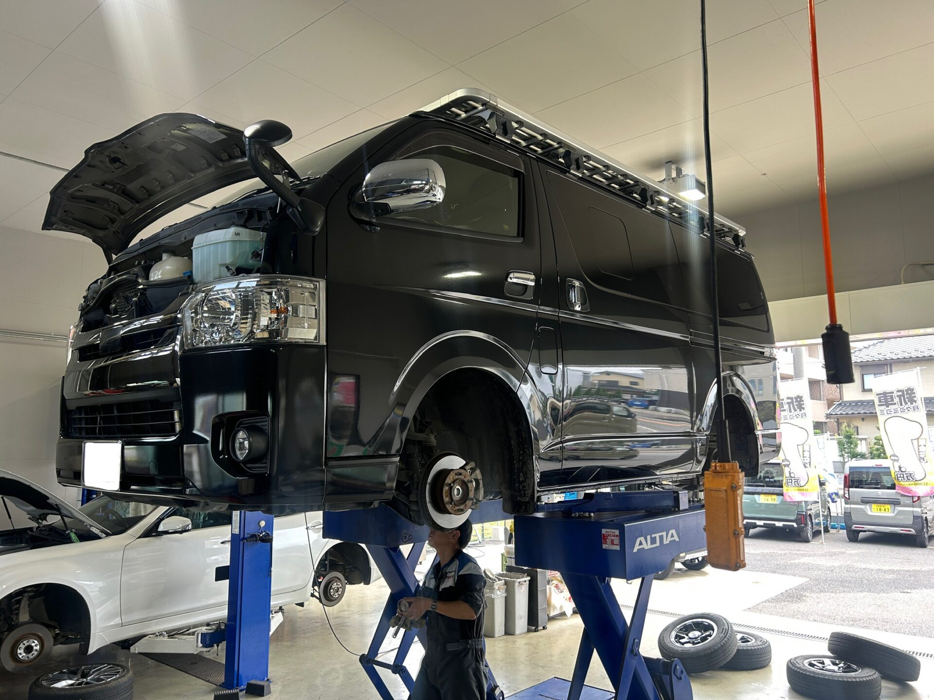 ハイエース車検整備